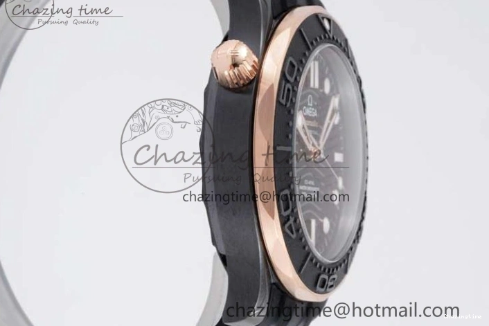 0521 Stretchable Seamaster Diver 300M ORF 1:1 Best Edition Black Ceramic Black Dial on Black Rubber Strap A 7794
